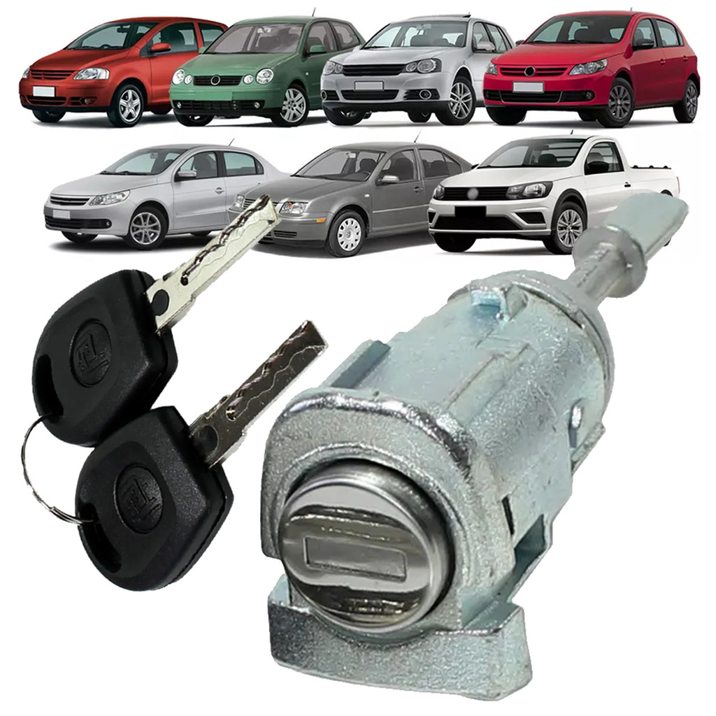 Cilindro Maçaneta Porta Dianteira Esquerda Fox em Oferta na Shopee