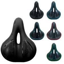 Selim Mtb Absolute Largo Vazado de Gel/ Elastõmero Preto c/ Detalhe Cores PROMOÇÃO!!! em Oferta na Shopee