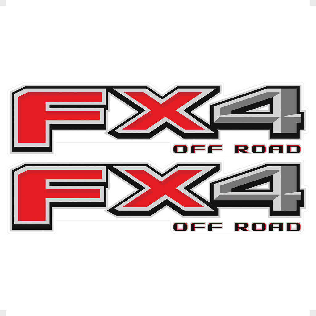 Par Adesivos Fx4 Off Road F-150 Importado Lateral Generico em Oferta na Shopee