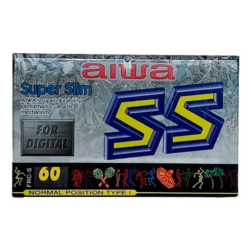 Fita Cassete K7 Aiwa Frc-s 60 Ss Normal Position - Lacrada em Oferta na Shopee