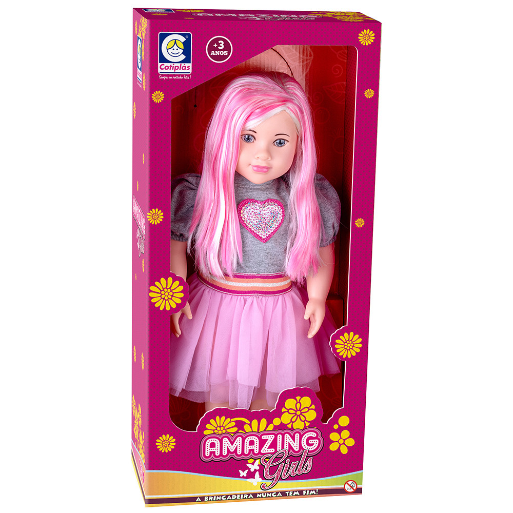 Boneca Amazing Girls Com Saia De Tule em Oferta na Shopee