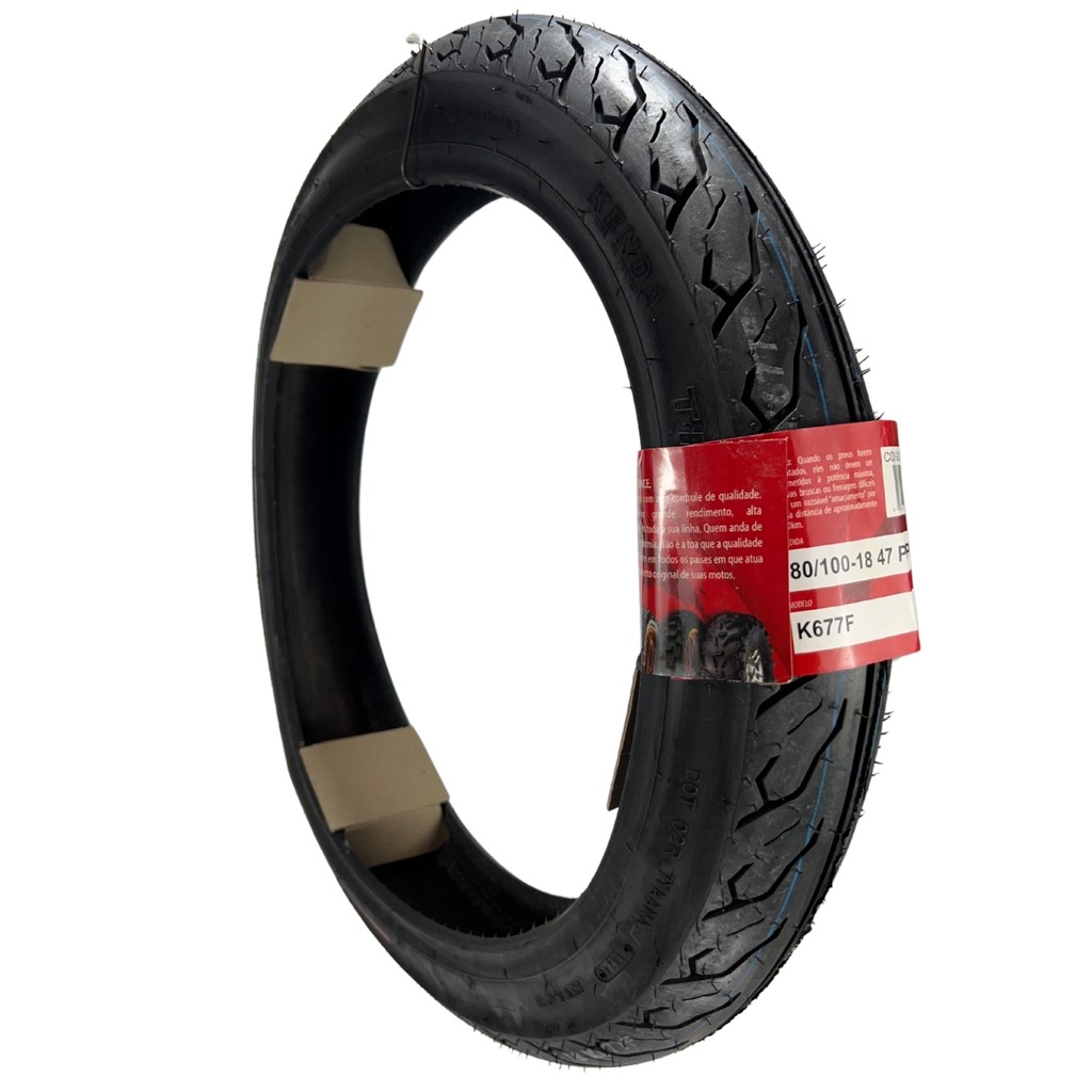 Pneu Kenda 80/100-18 Tt 47p K677f Thorax Cg Titan Fan em Oferta na Shopee