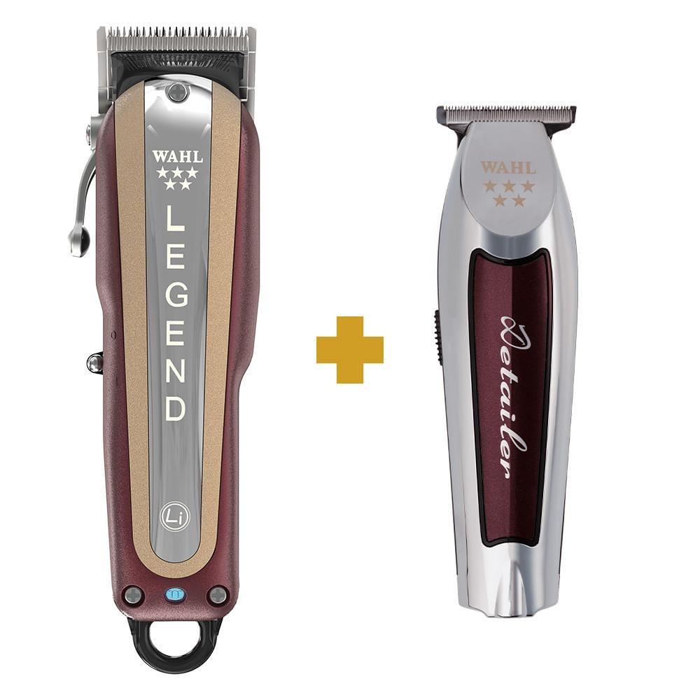 Combo Maquina de Cabelo Legend + Acabamento Detailer Wahl