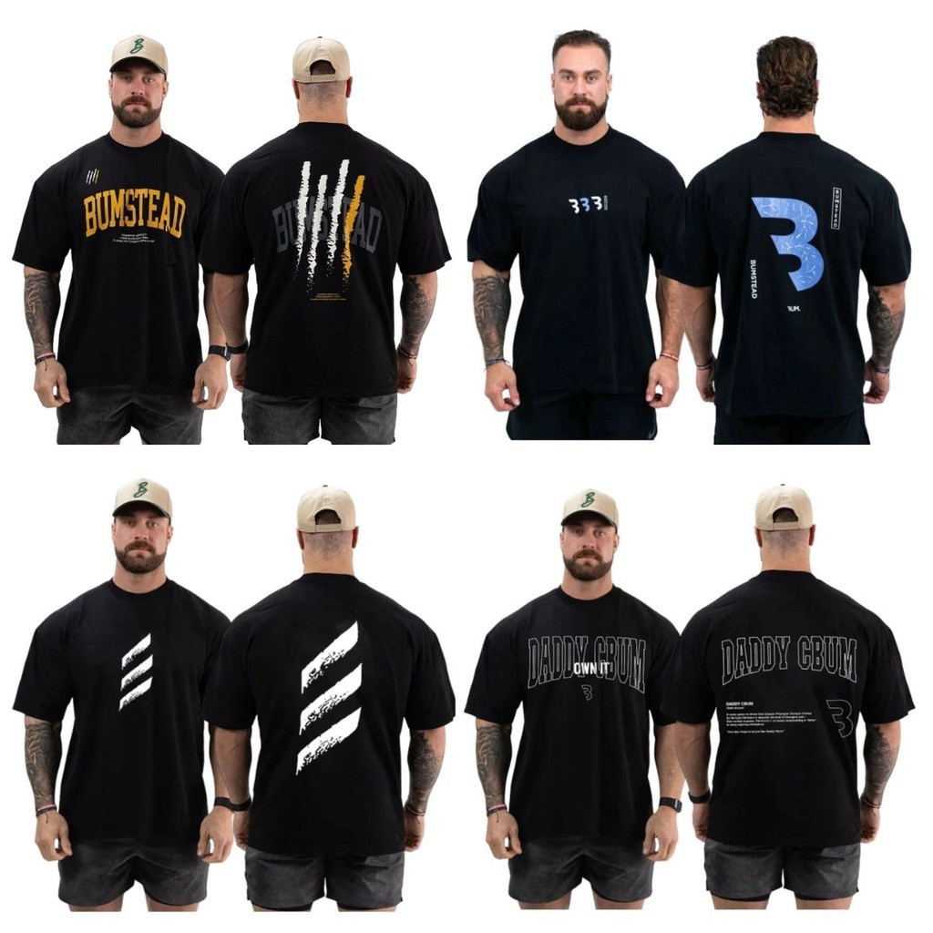 Kit com 4 Camisetas Academia Larga Musculação Bodybuilder  Oversized Treino Premium Betrês