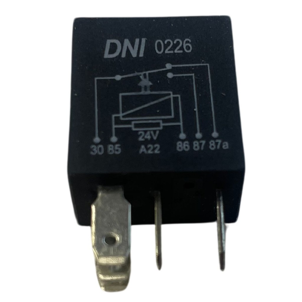 Míni Relé Auxiliar Reversor- 24V - 40/30A Voltagem:24 volts