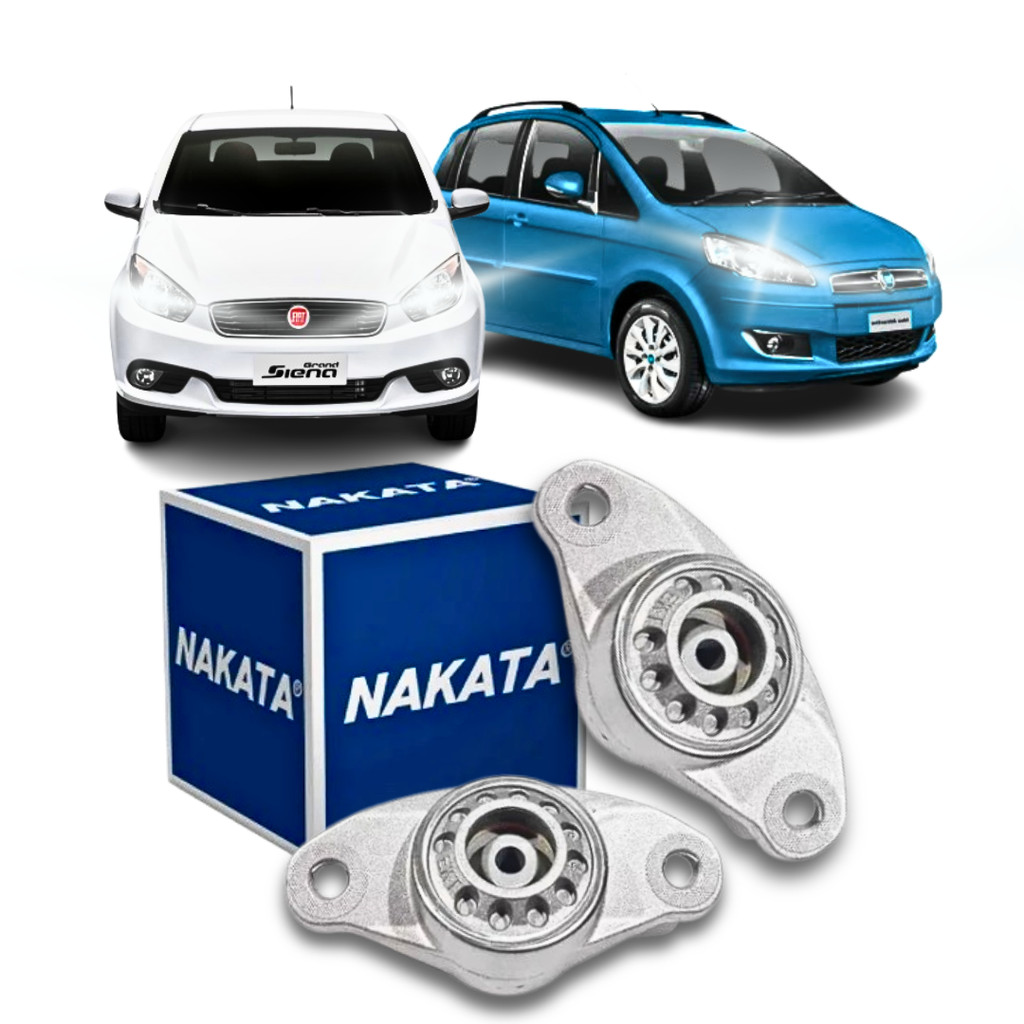 Par Coxim Amortecedor Traseiro Fiat Grand Siena Idea Nakata