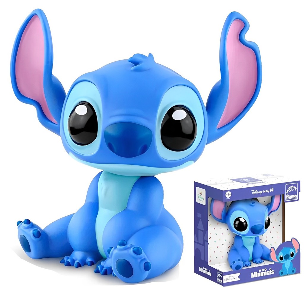 Boneco Stitch Vinil Disney Baby Coleção Minimals 5757 - Roma em Oferta na Shopee