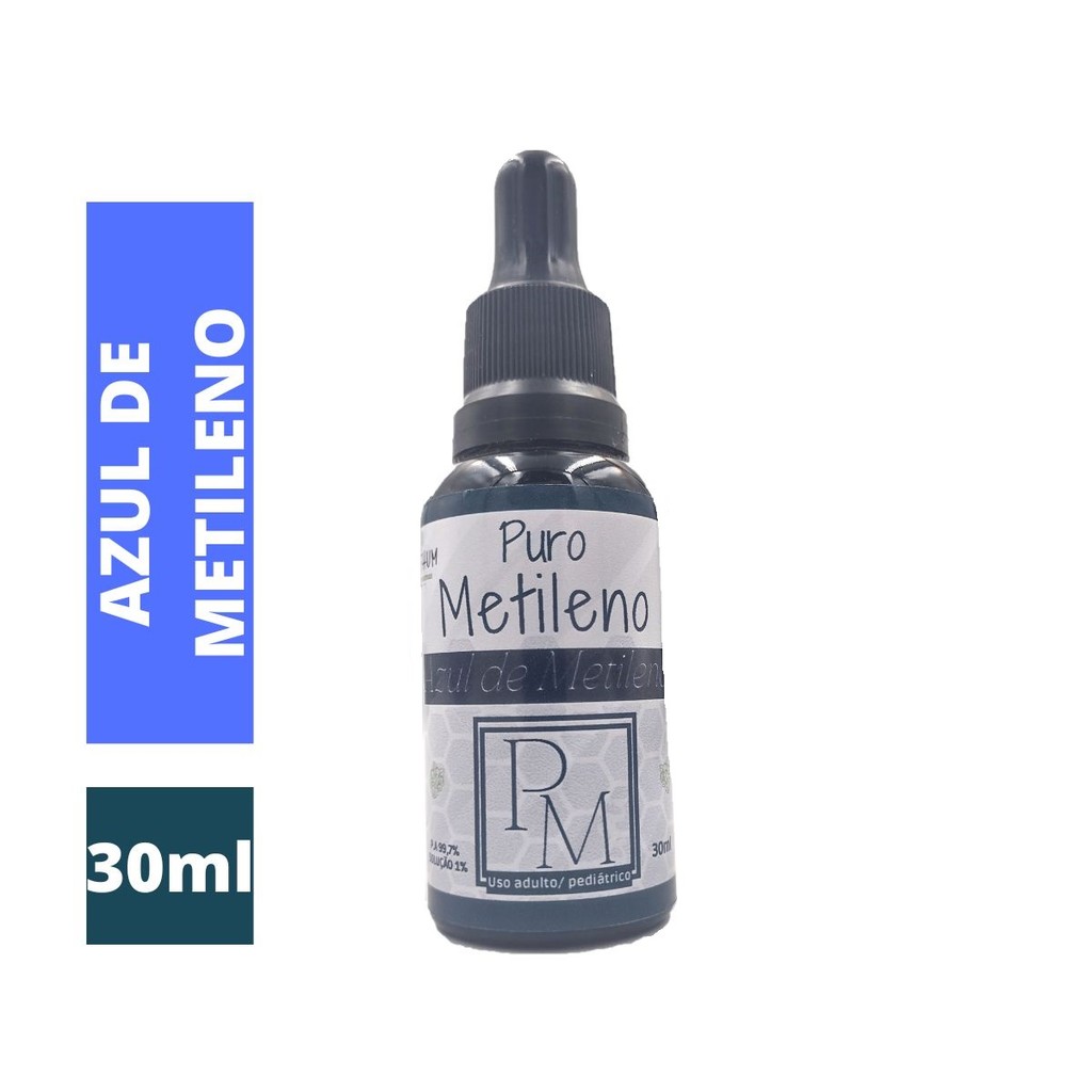 AZUL DE METILENO PA PURO 1% 30ML GOTAS CONCENTRADO AQUOSO