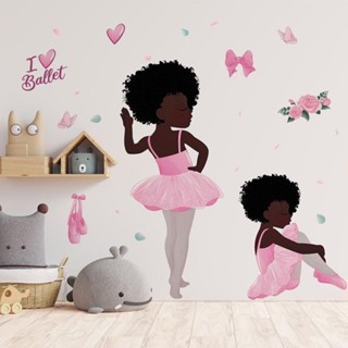 Adesivo De Parede Bailarina Love Ballet Titulo Modelo 2 em Oferta na Shopee