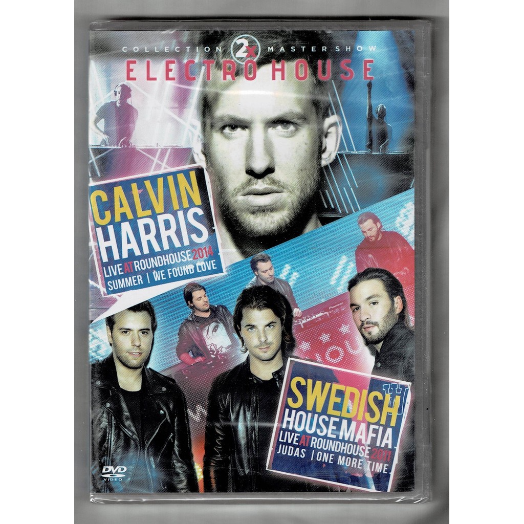 2x Electro House Dvd Calvin Harris & Swedish House Mafia