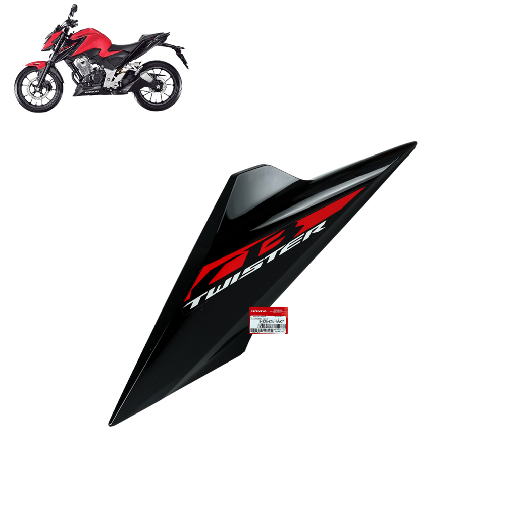 Carenagem Esq Tanque Cb 300f Twister Vermelho 2023 A 2024 Original Honda