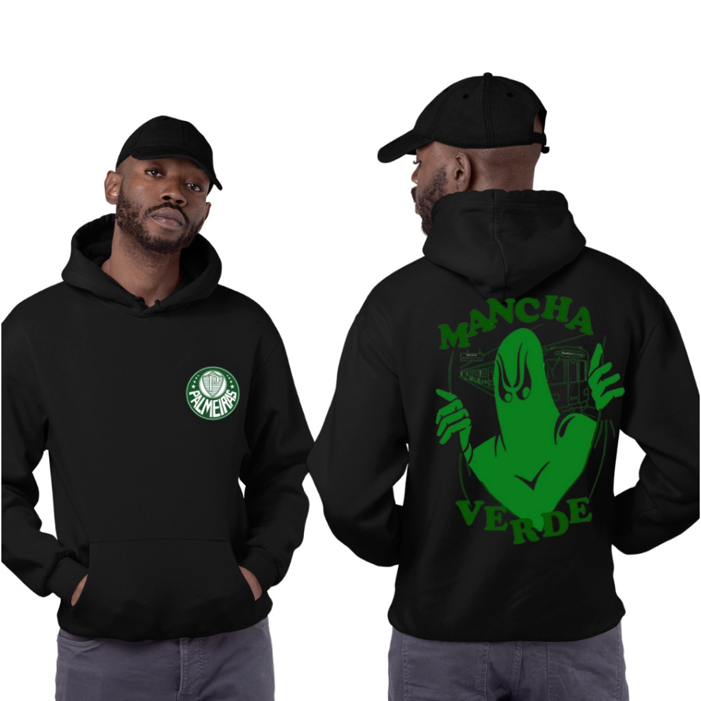 moletom unissex mancha verde| moletom palmeiras