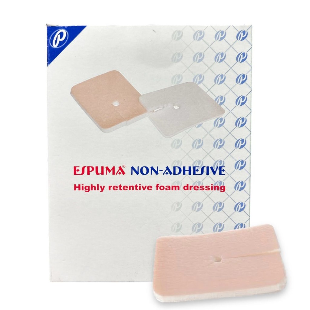 CURATIVO DE ESPUMA PARA TRAQUEOSTOMIA 80X80MM CX/10 - PHARMAPLAST