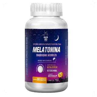 Melatonina Sublingual Sabor Maracuja 300 Comprimidos - Health Labs em Oferta na Shopee