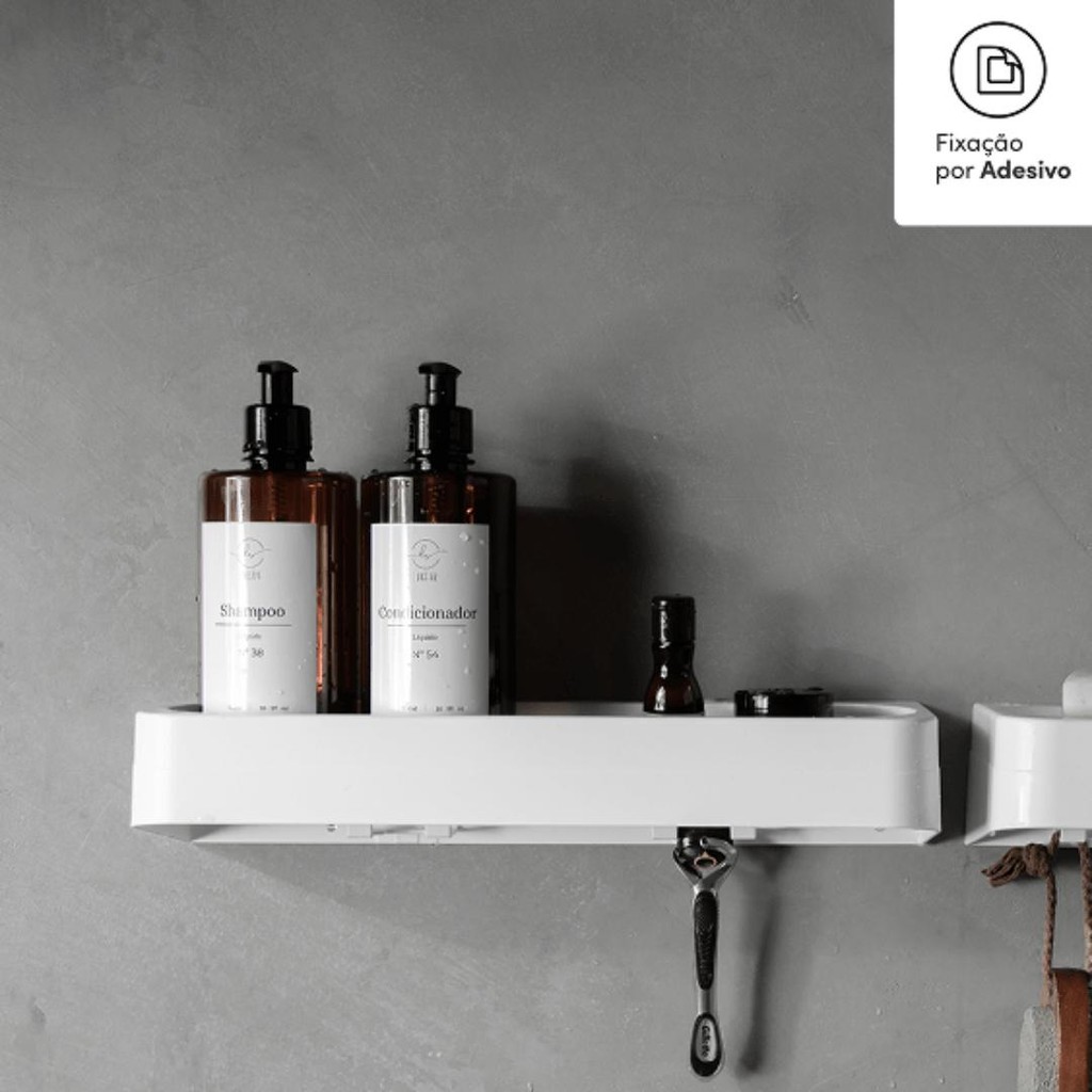 Prateleira de parede horizontal Ou Linha Eleve em Oferta na Shopee