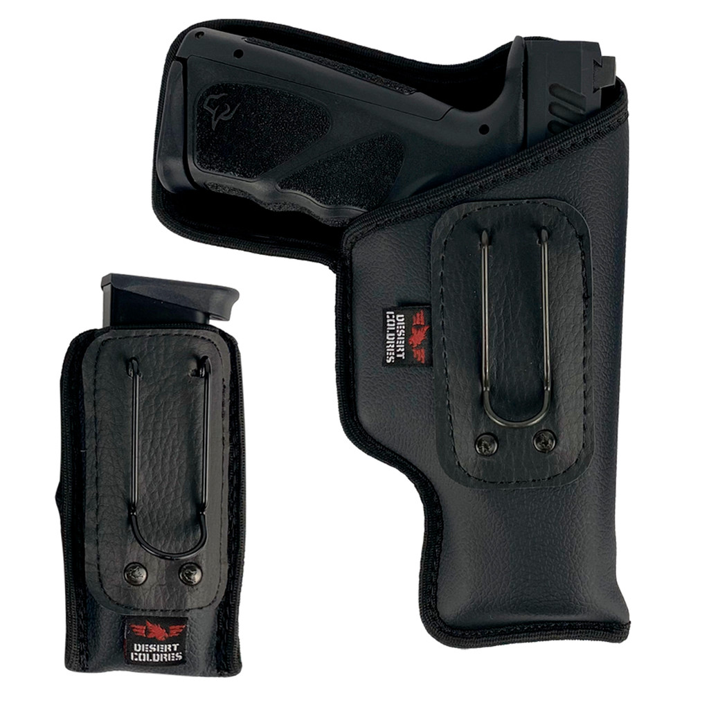 Coldre Para Pistola Taurus TS9 e Beretta APX e APX A1 + Porta Carregador Velado