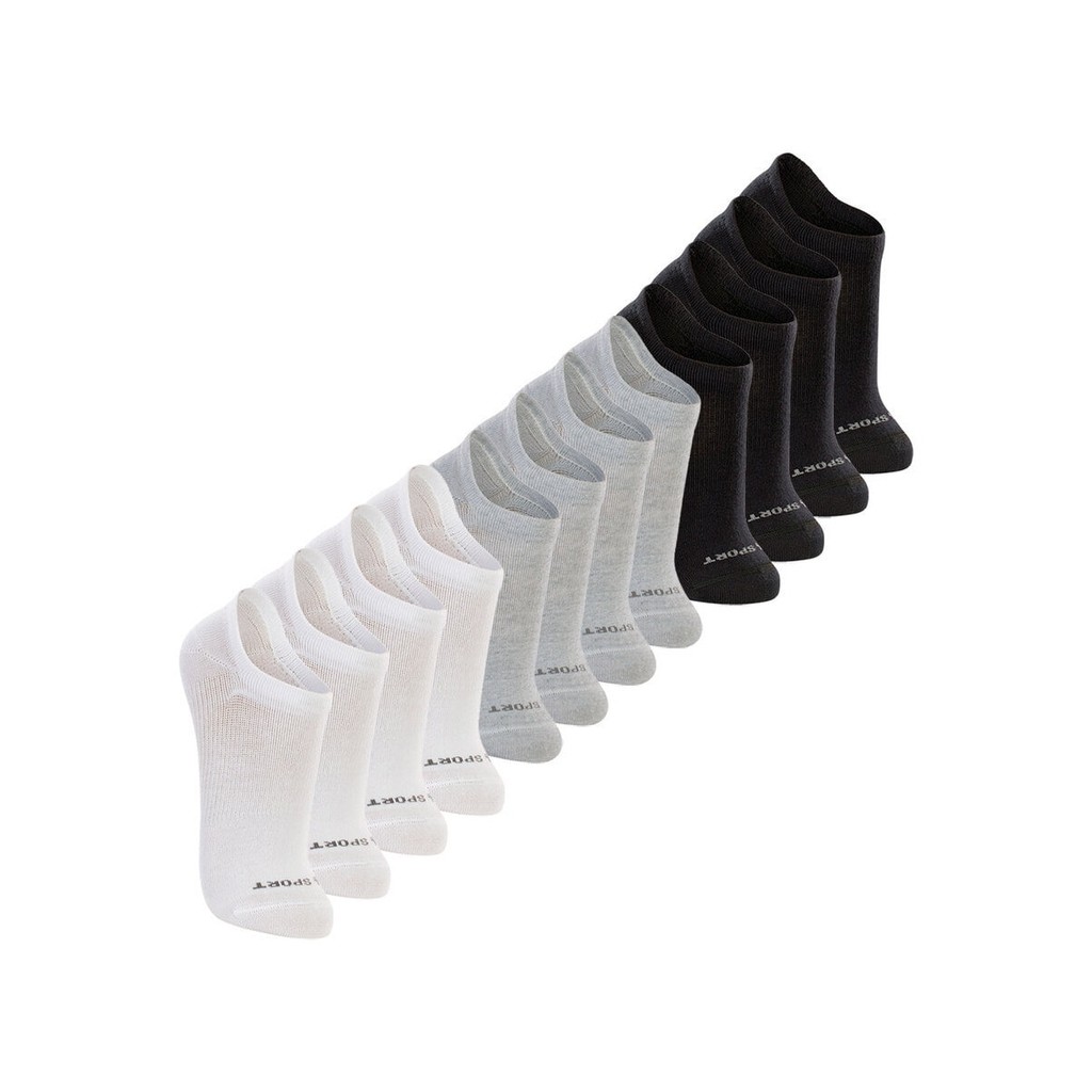 Kit 12 Pares de Meias Esportiva Invisível Lupo 3170-089 em Oferta na Shopee