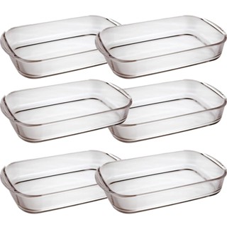 Assadeira Nadir Retangular 4 Litros Lasanheira Sempre 6 Peças em Oferta na Shopee