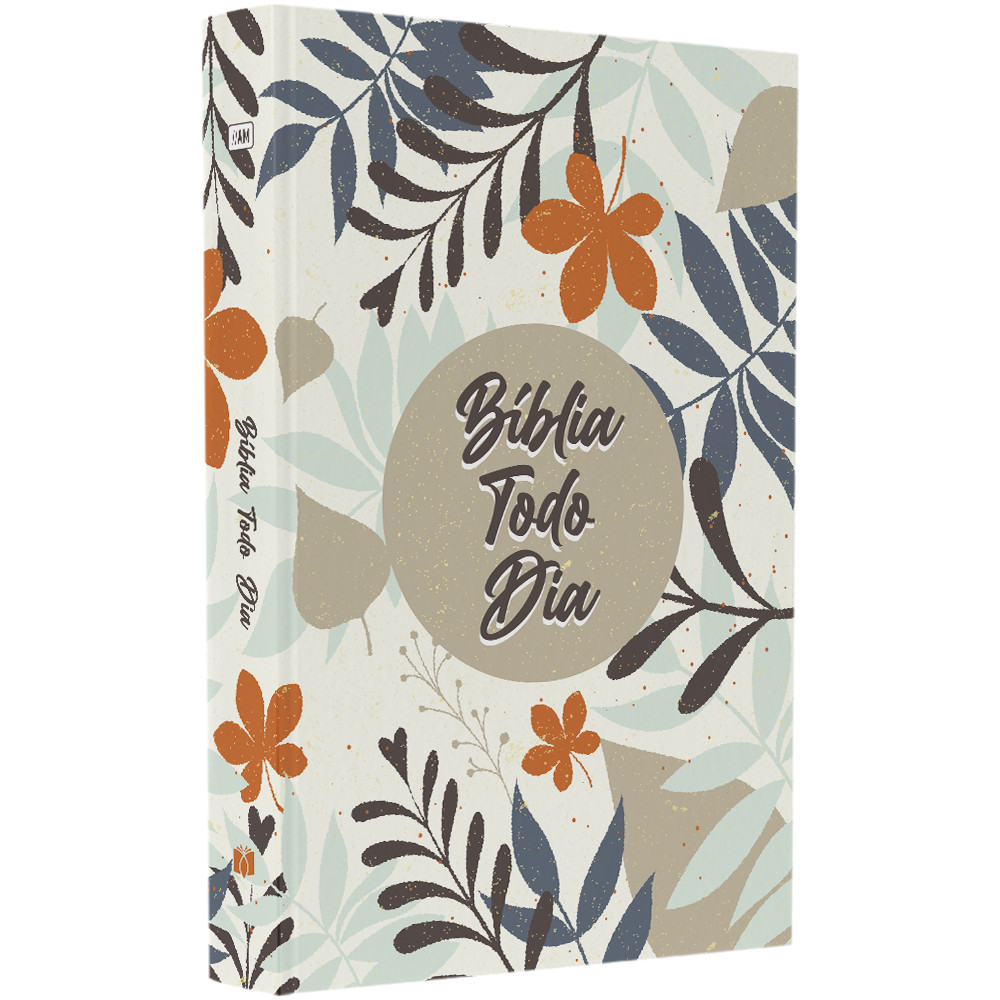 Bíblia Todo Dia com Espaço para Anotações | AM | Letra Normal | Capa Dura Outono em Oferta na Shopee
