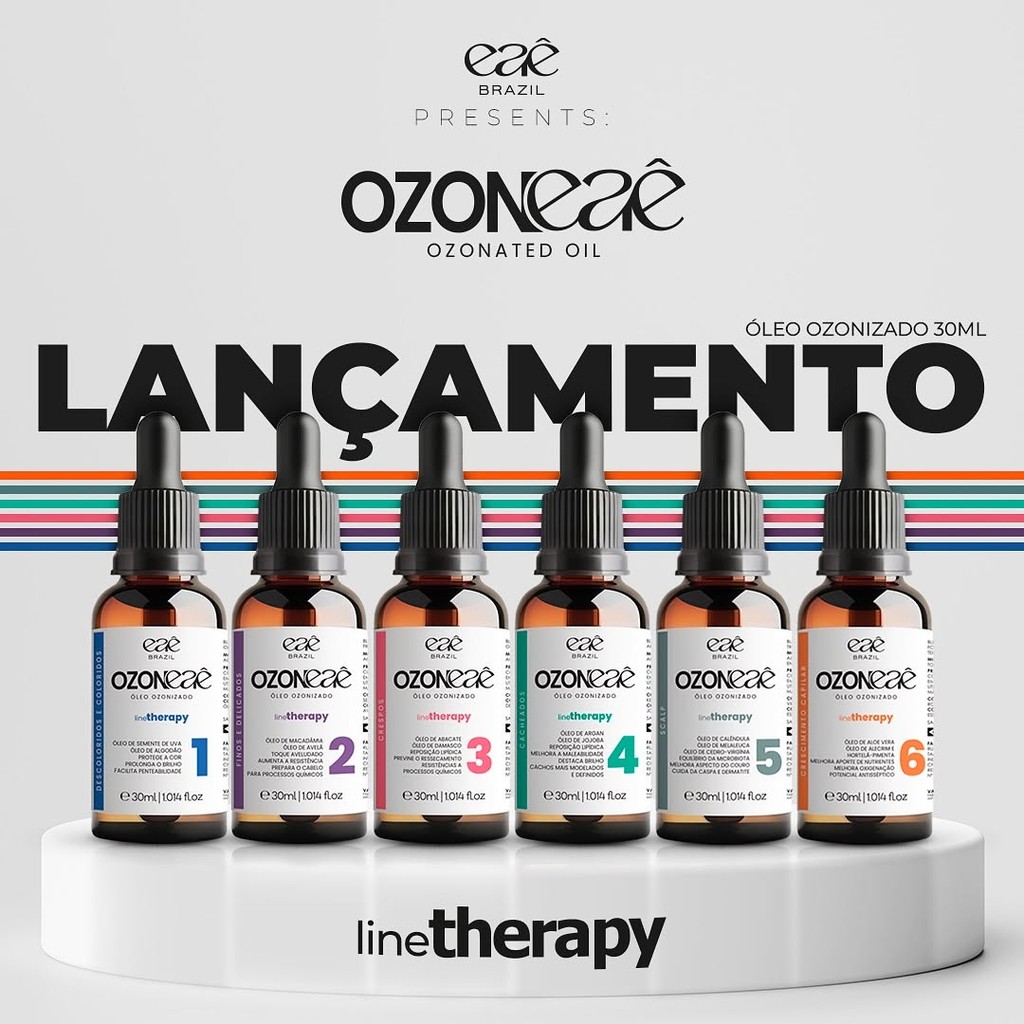 Óleo Ozonizado Terapia Capilar Tratamento Para O Couro Cabeludo em Oferta na Shopee