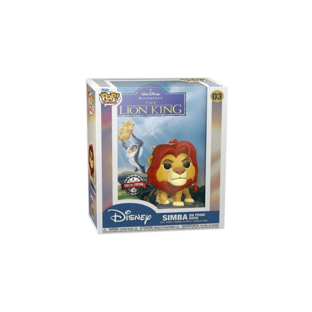 Funko Pop Simba On Pride Rock 03 O Rei Leão
