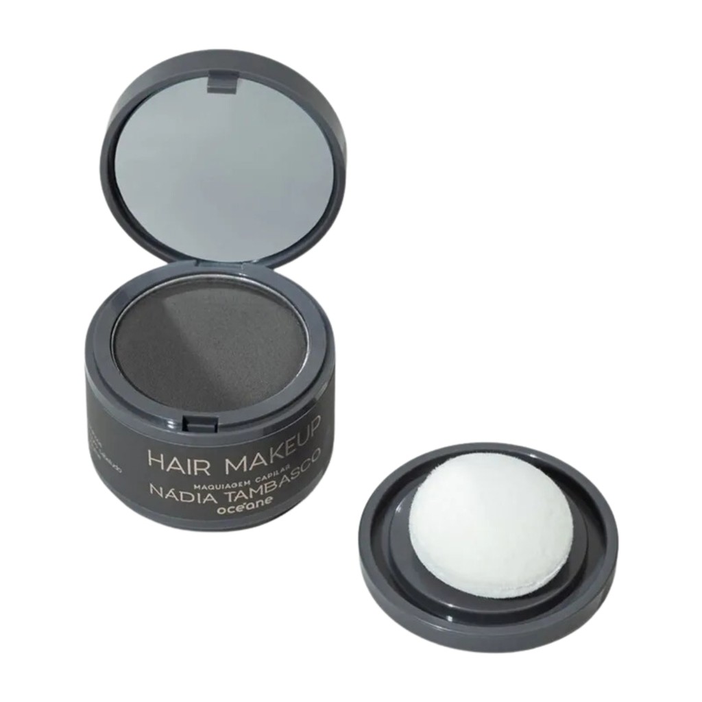 Maquiagem Capilar Océane Hair Makeup Nádia Tambasco 4g - Preto em Oferta na Shopee