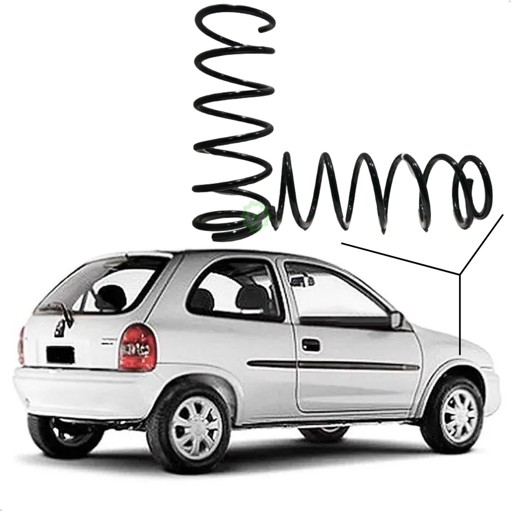 Mola Reforçada para Suspensão Dianteira Corsa Hatch com motor 1.0, 1.4, 1.6 ano 1994 até 2002