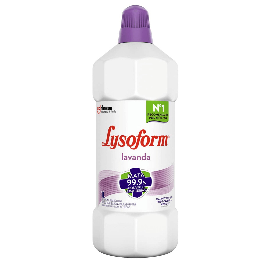 Lysoform lavanda 1L em Oferta na Shopee