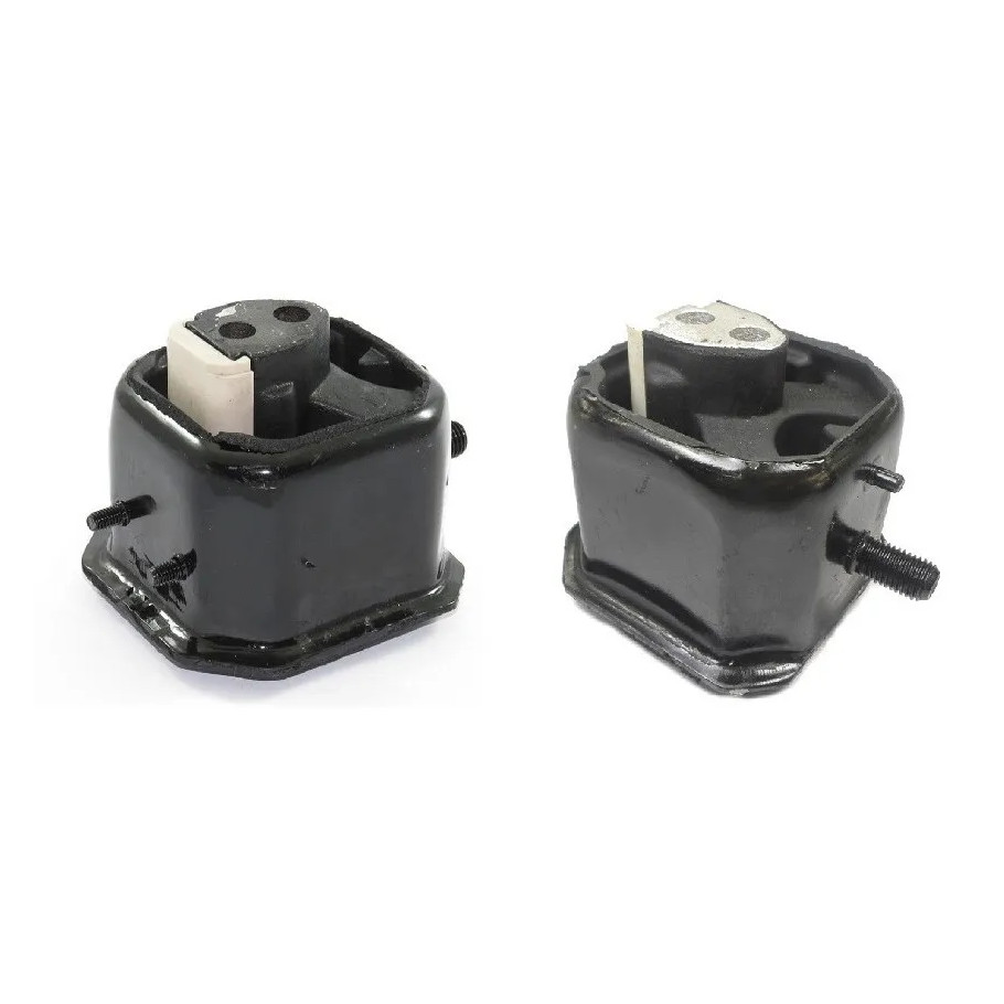 Kit Coxim Calço Motor Esquerdo Direito Gol Parati Saveiro G2 G3 G4 At Mi 1.0 8v 16v Kombi 1.4