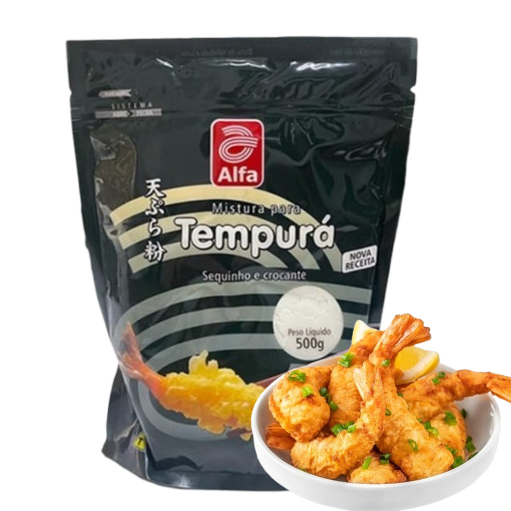 Farinha Pronta Mistura Para Tempurá Alfa 500g