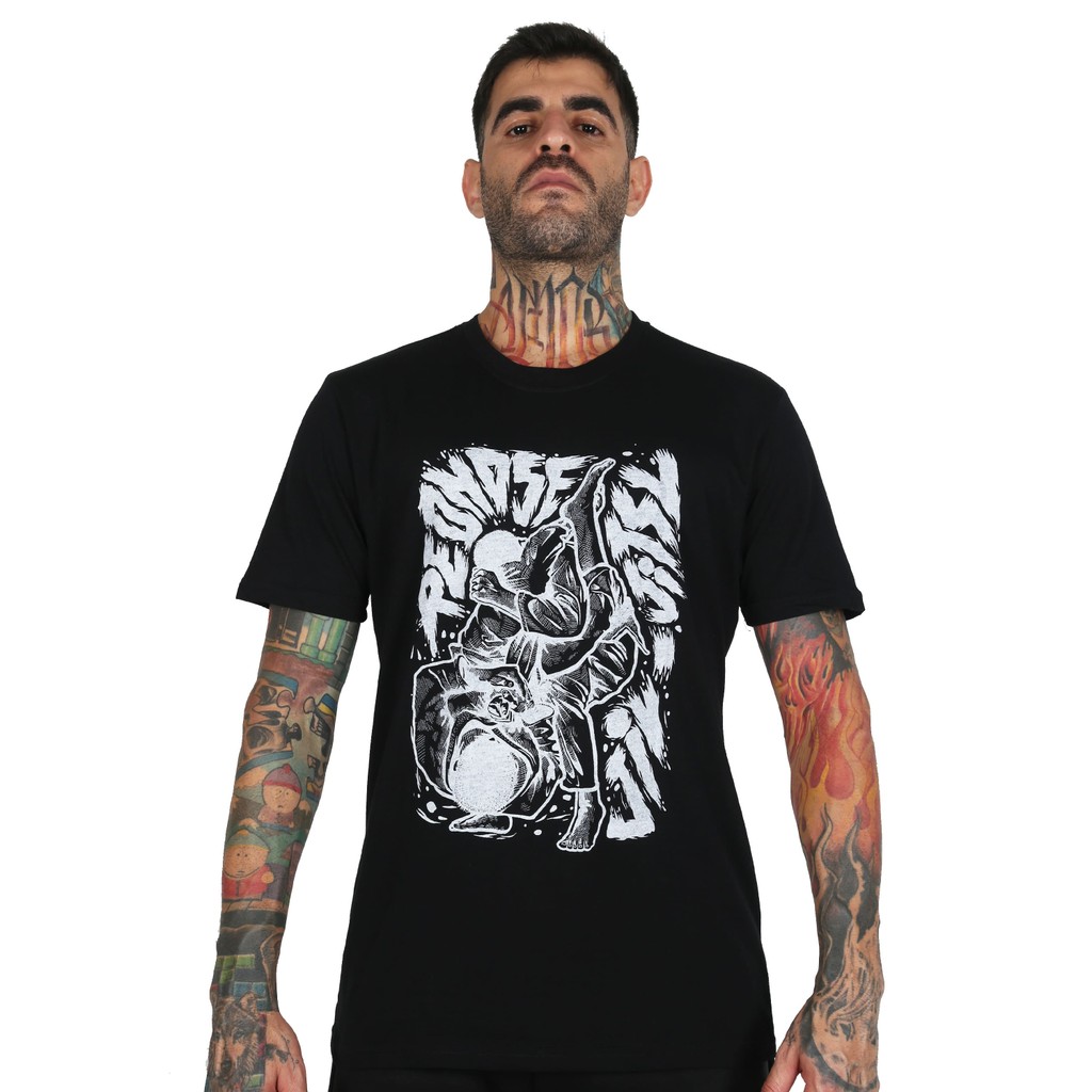 Camiseta Red Nose Jiu-Jitsu Estampa em Oferta na Shopee