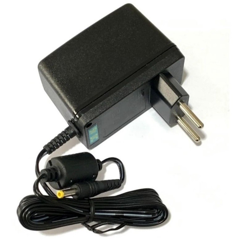 kit 5 Fonte Carregador P/ Caixa De Som Amplificada Amvox 9v plug fino