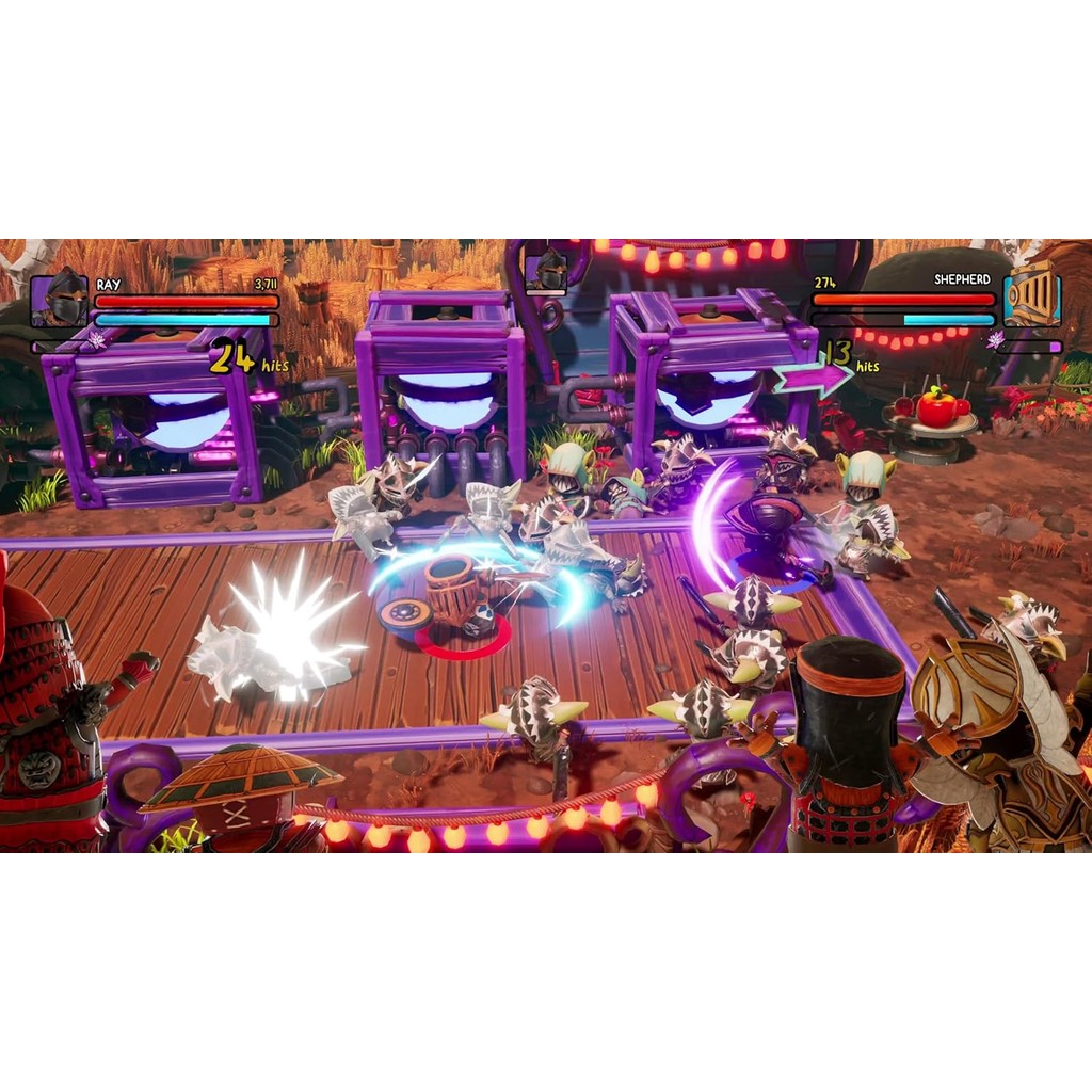Big Helmet Heroes Exalted Edition Switch Midia Fisica - detalhe