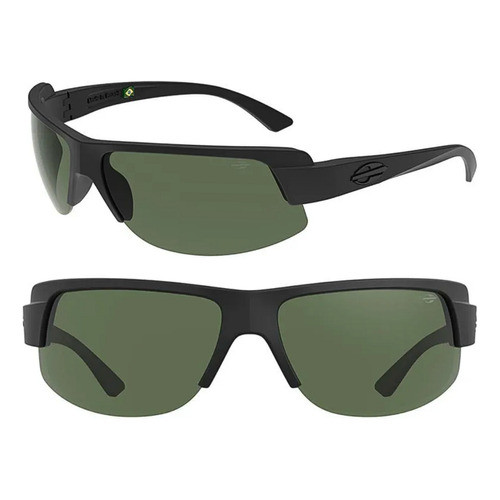 Oculos Mormaii Sol Gamboa Air 4 Preto Fosco Lente Verde/g15
