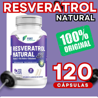 Legitimo RESVERATROL Natural 100% Original 120 Capsulas 500Mg Trans Resveratrol em Oferta na Shopee