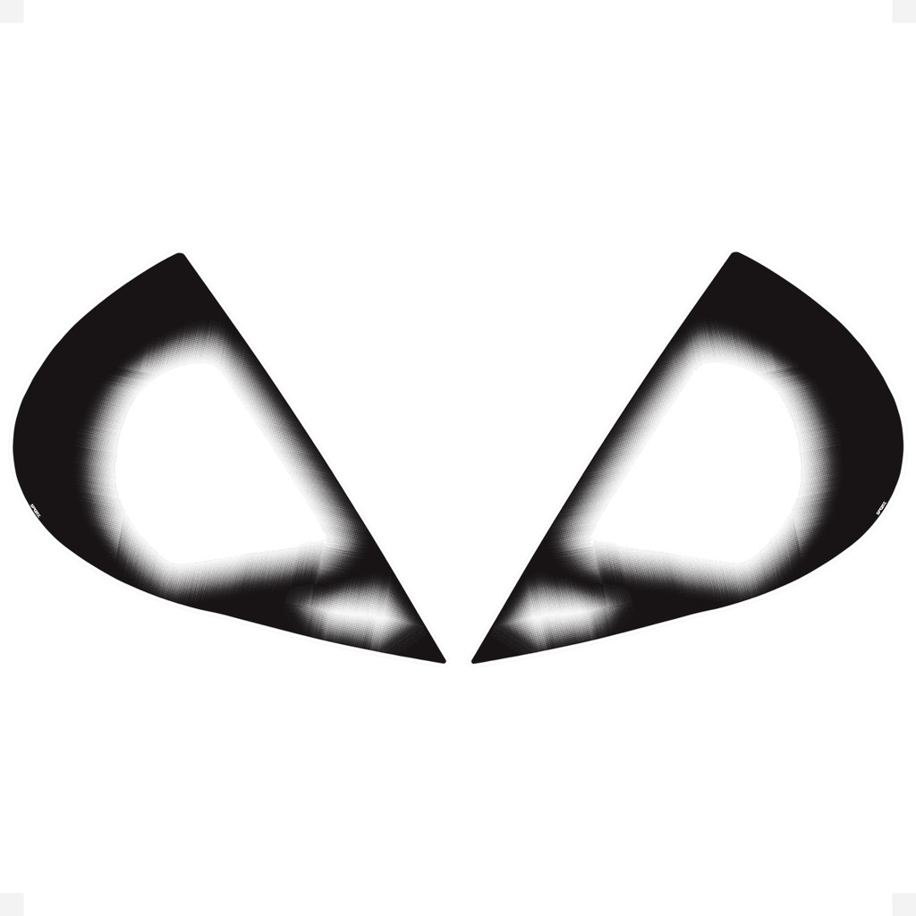 Adesivo Compativel Farol Ka G1 1996/2007 Mascara Negra - Par