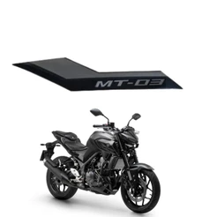 Gráfico Adesivo Aba Tanque Lateral Direito Preto Mt03 Original Yamaha 2022 2023 2024 2025 2026