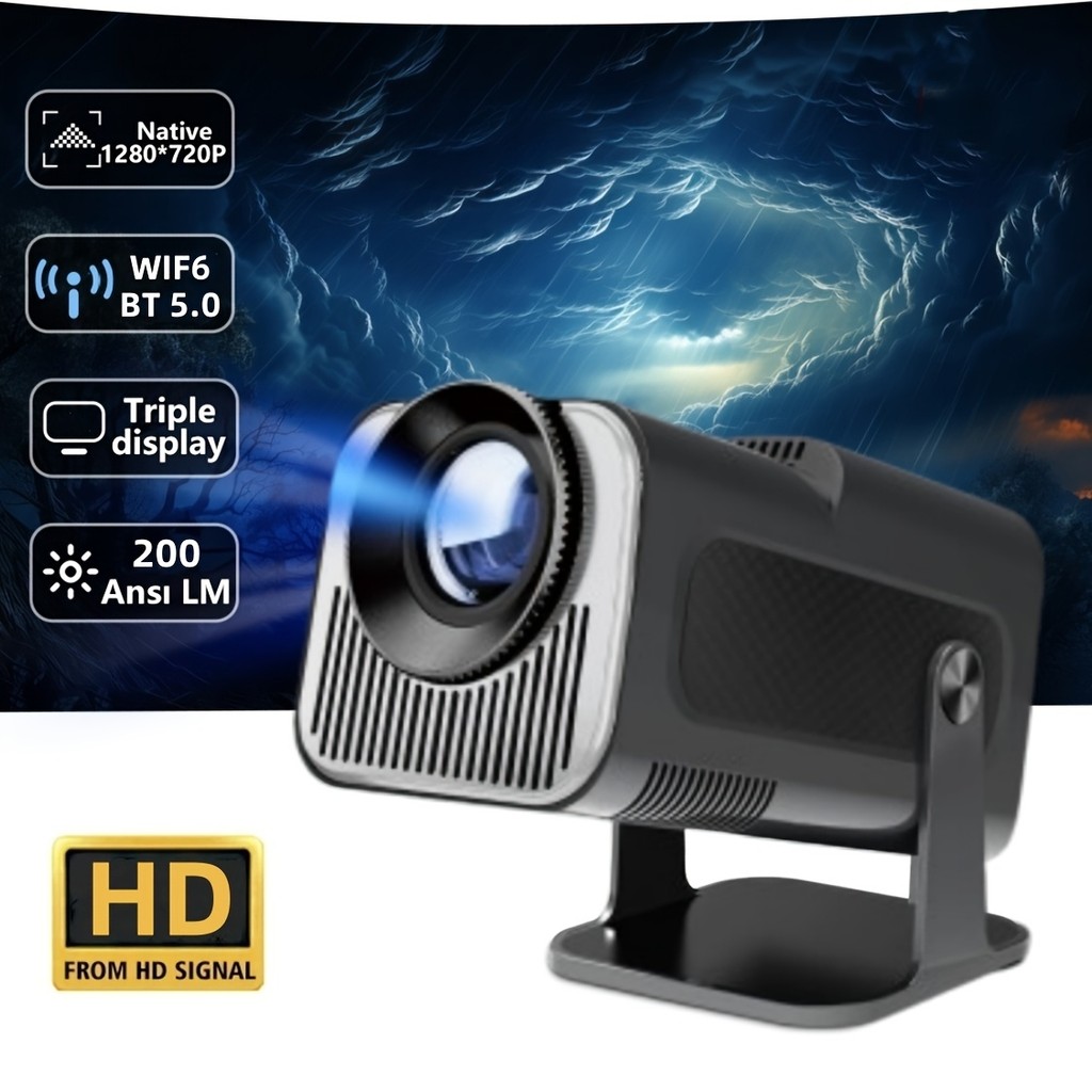 Projetor Smart HY 320 Android Full HD 1280x720 Bluetooth Wi-fi