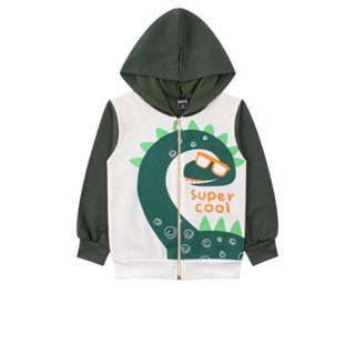 Jaqueta Infantil Masculino Moletom Peluciado Super Cool - Mino's em Oferta na Shopee