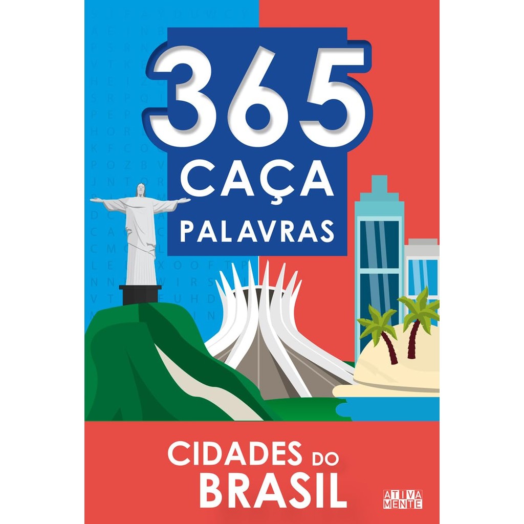 365 caça-palavras - Cidades do Brasil em Oferta na Shopee