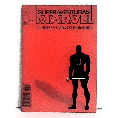 Hq Gibi Superaventuras Marvel Nº 154 -  24 Horas Na Vida Do Demolidor -   Ed. Abril - 1995