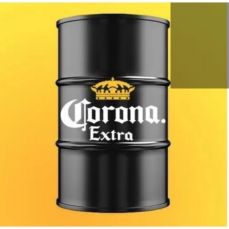 Adesivo Decorativo Tambor Corona Para Barril 200l