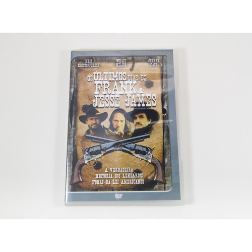 Dvd Os Últimos Dias De Frank E Jesse James Willie Nelson