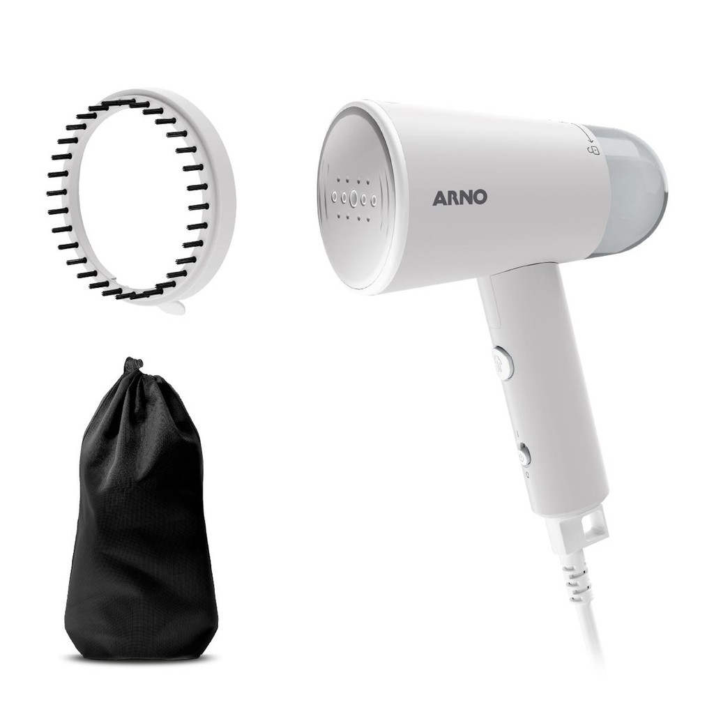 Vaporizador de Roupas Arno Steam Travel HS11 Portátil 70ml 1100W 220V com Acessórios