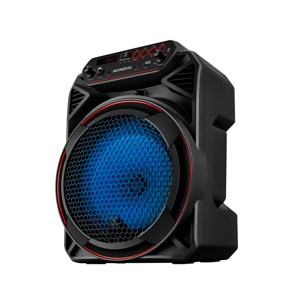 Caixa de Som Mondial CM-150 Amplificada Connect Party Plus Bivolt em Oferta na Shopee