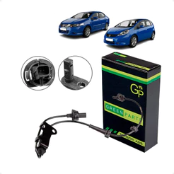Sensor Abs Dianteiro Esquerdo Honda Fit City 2009 A 2014