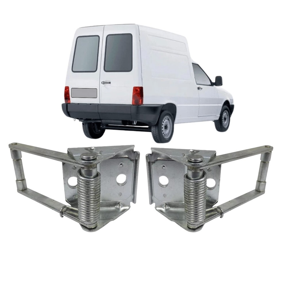Par Limitador Fiorino Porta Traseira 1985 1986 Até 2013
