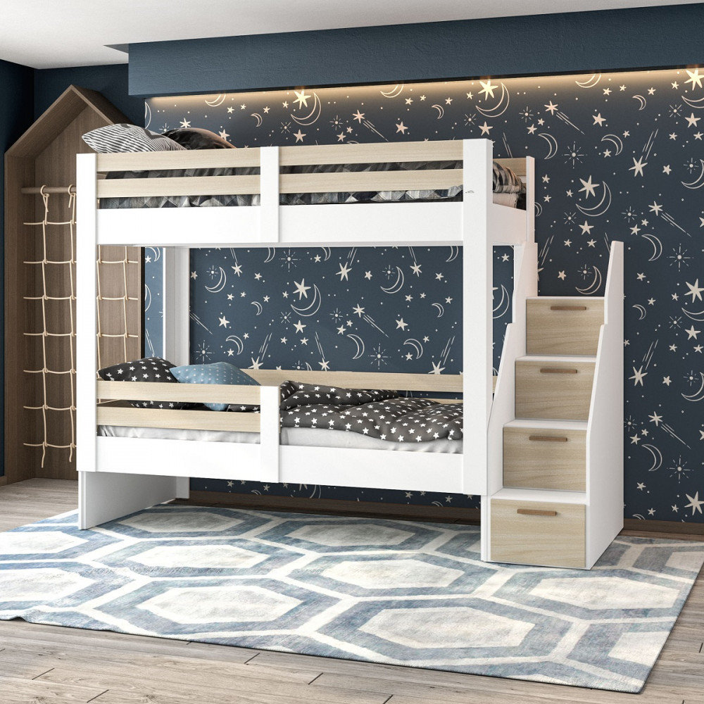 Beliche Infantil Jade com Escada Mobikasa em Oferta na Shopee