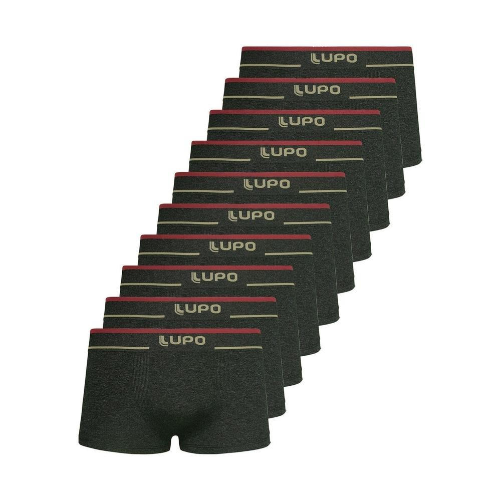 Kit com 10 Cuecas Sunga Lupo 526-001