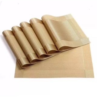 Kit 6 pçs Jogo Americano de Mesa Quadrado 45x30cm